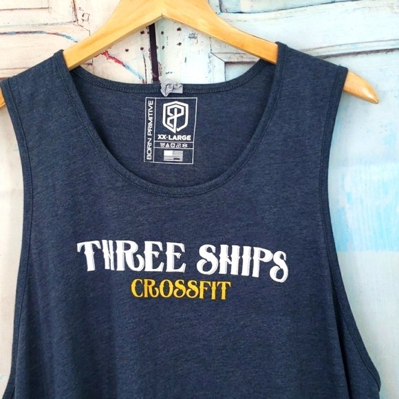 Born Primitive Three Ships Crossfit Tank - Picture 2 of 4